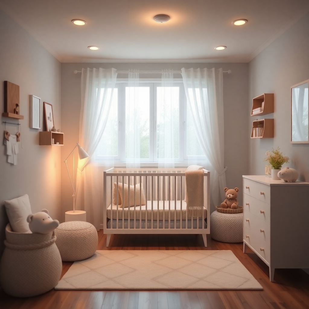 Rahat bir bebek odası