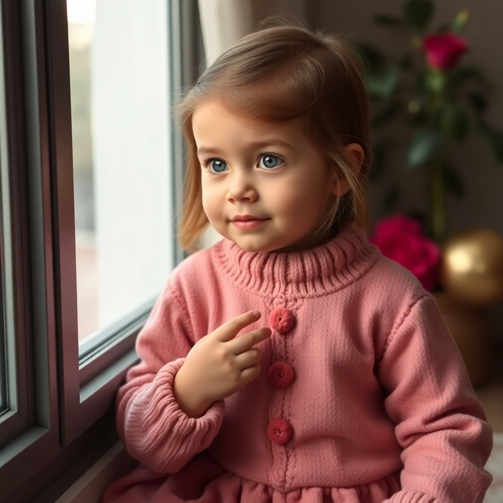 Rahat bir bebek uyuyor