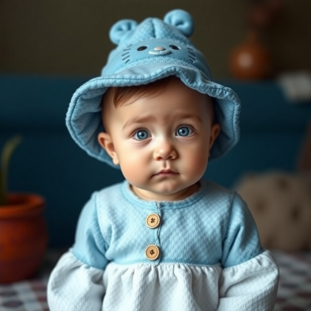 Bebek ürünleri sergilenmiş bir bebek mağazası