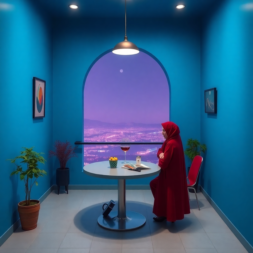 Uzay manzarası, yıldızlar ve galaksilerle dolu.