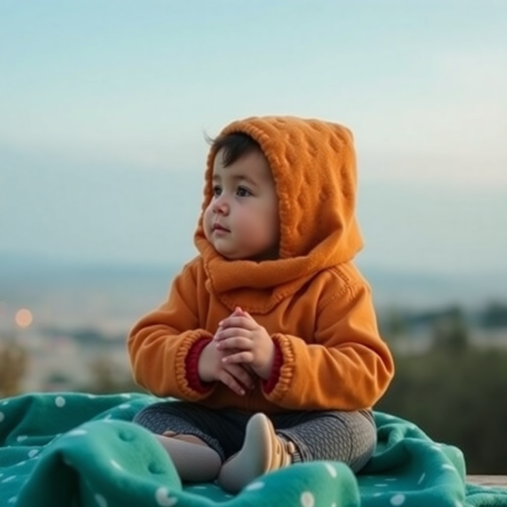 Sağlıklı yiyeceklerle mutlu bebek