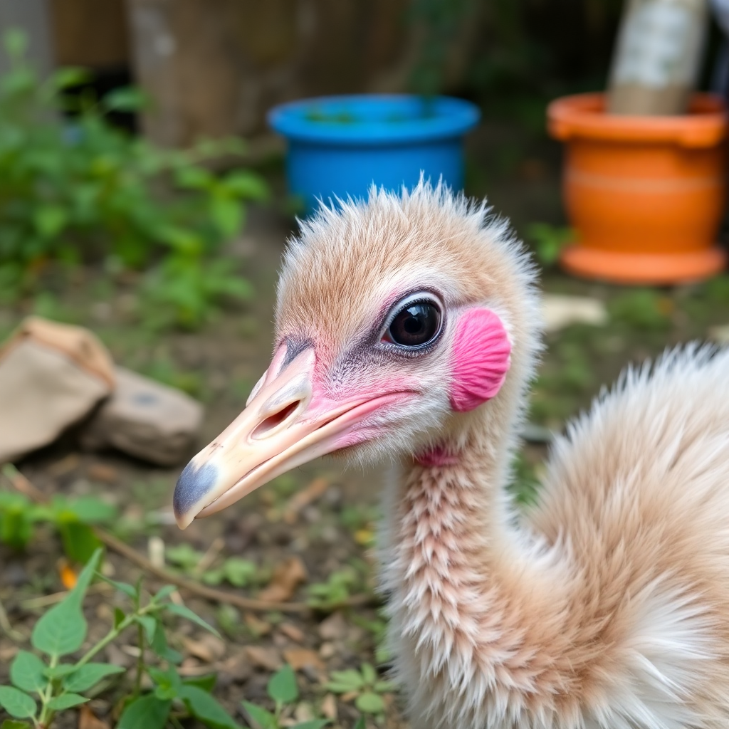 Modern bebek arabası parkta