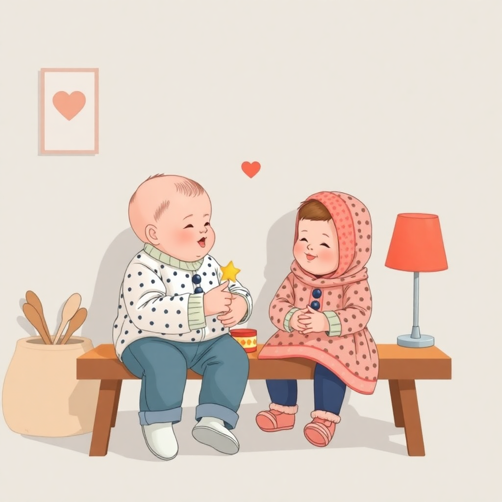 Bebek ürünleri ile online alışveriş temalı görsel