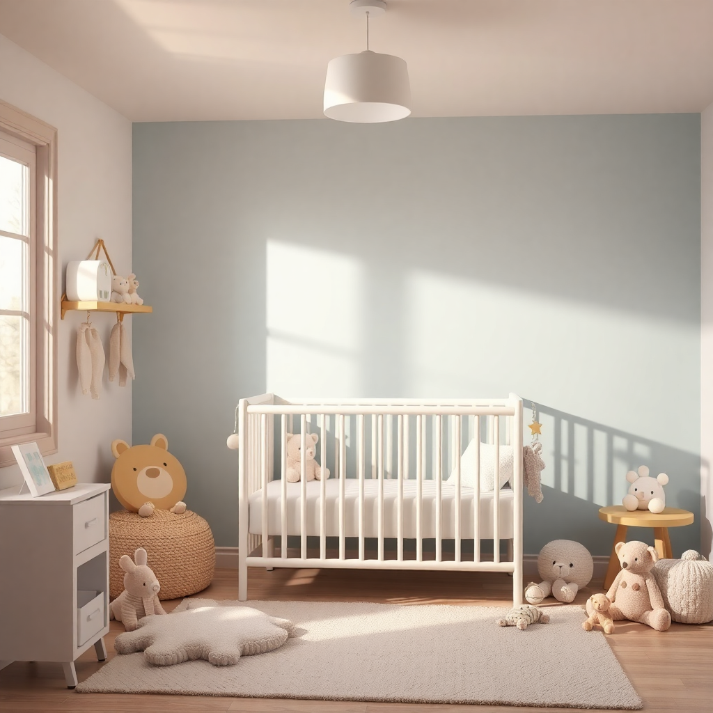Rahat bir bebek odası