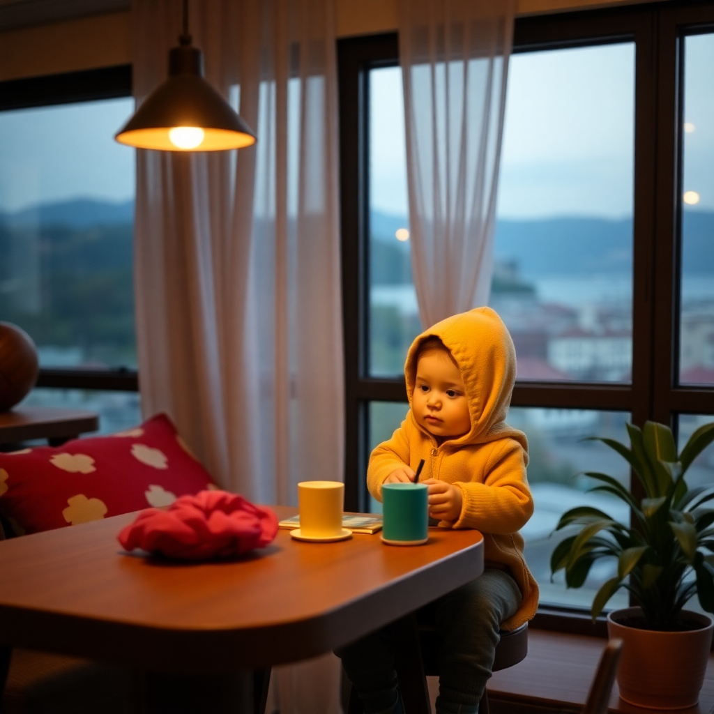 Aile bireyleri zaman yönetimi etkinlikleri yaparken