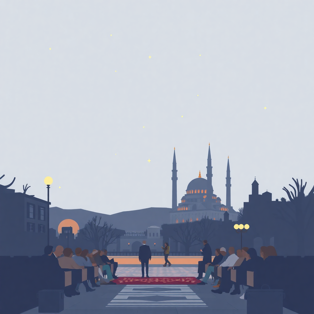 Hava durumu değişimi ve doğa manzarası