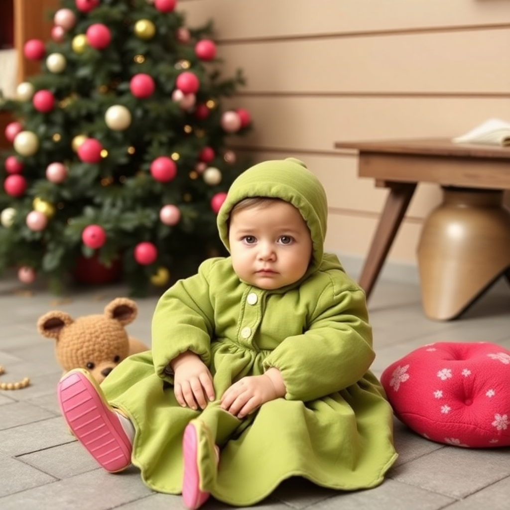 Uykuya dalmış bebek
