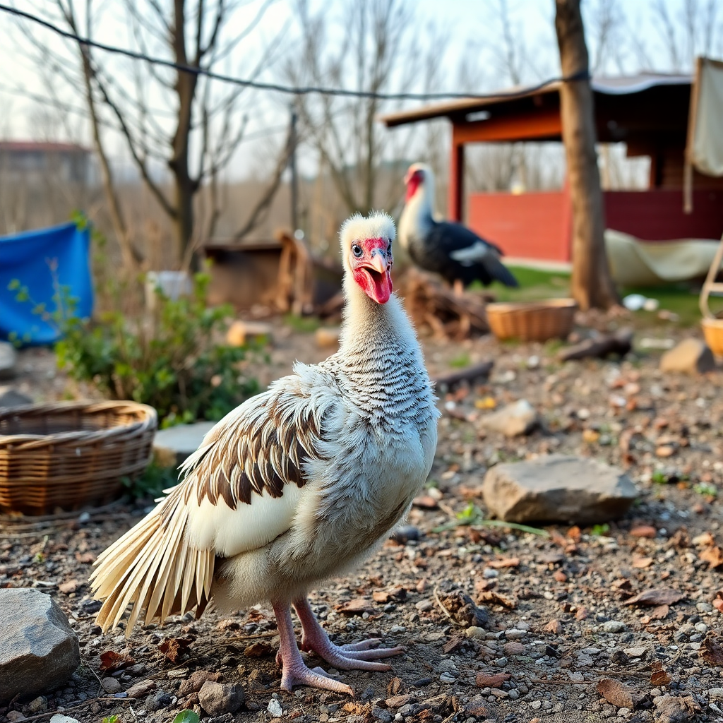 Bebek arabası bir parkta
