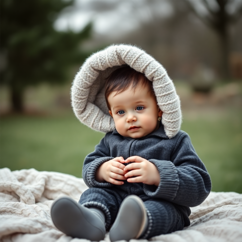 Rahat bir ortamda uyuyan bebek