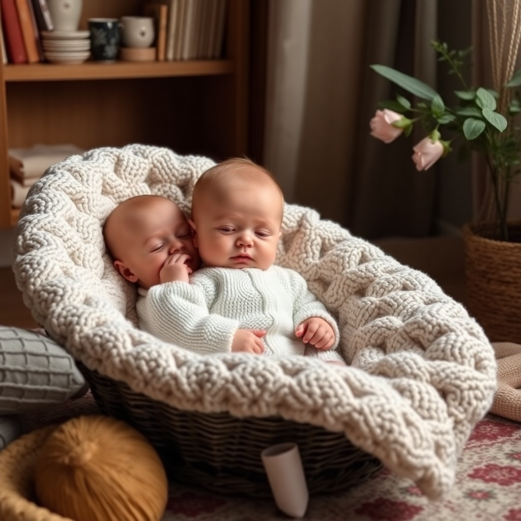 Bebek huzur içinde uyuyor