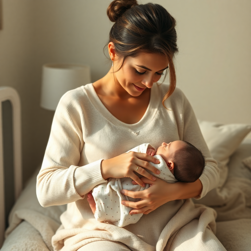 Emziren Anne ve Yeni Doğan Bebek