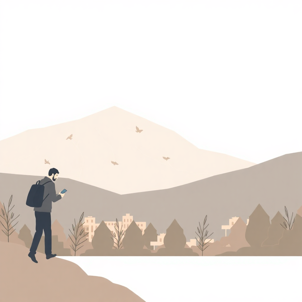 Kış aktiviteleri yapan bir aile