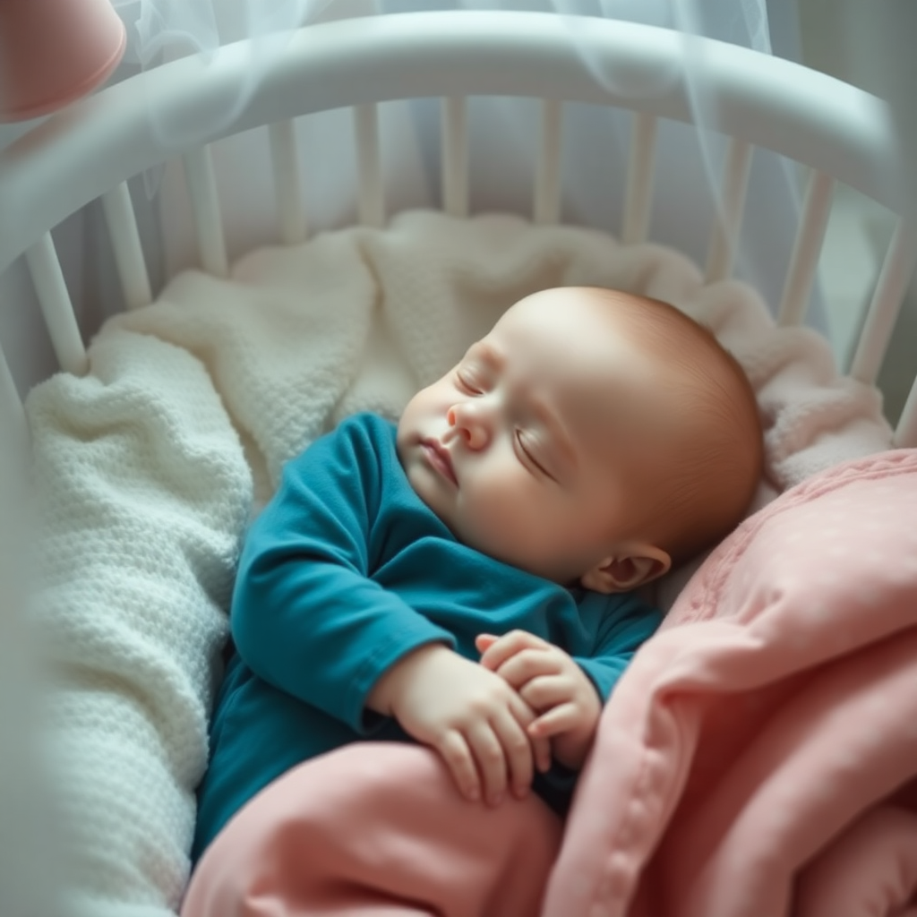 Bebek uyku düzeni üzerine bir makale için görsel