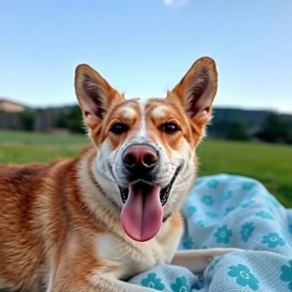 Kedi ve köpek bir arada, rahat bir ev ortamında.