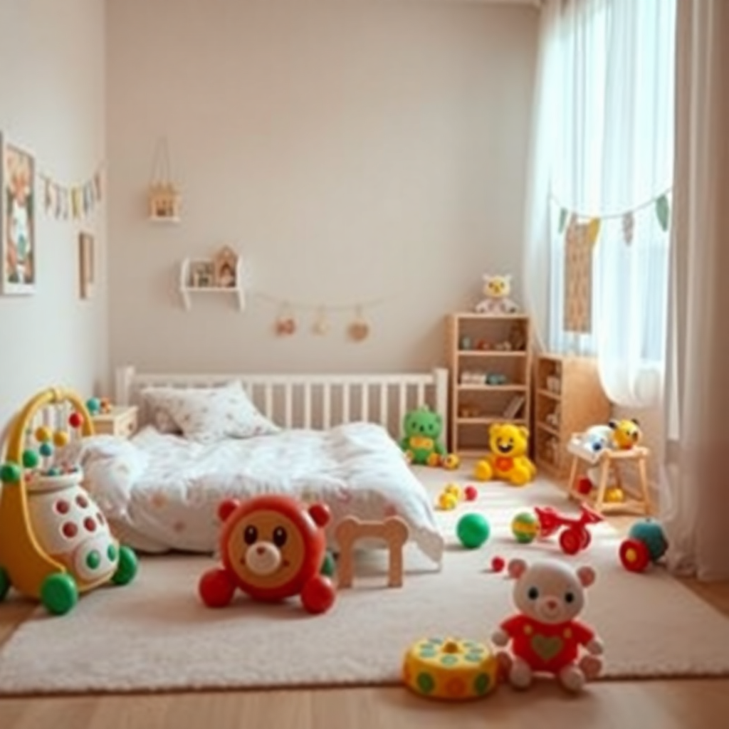 Rahat bir bebek odası