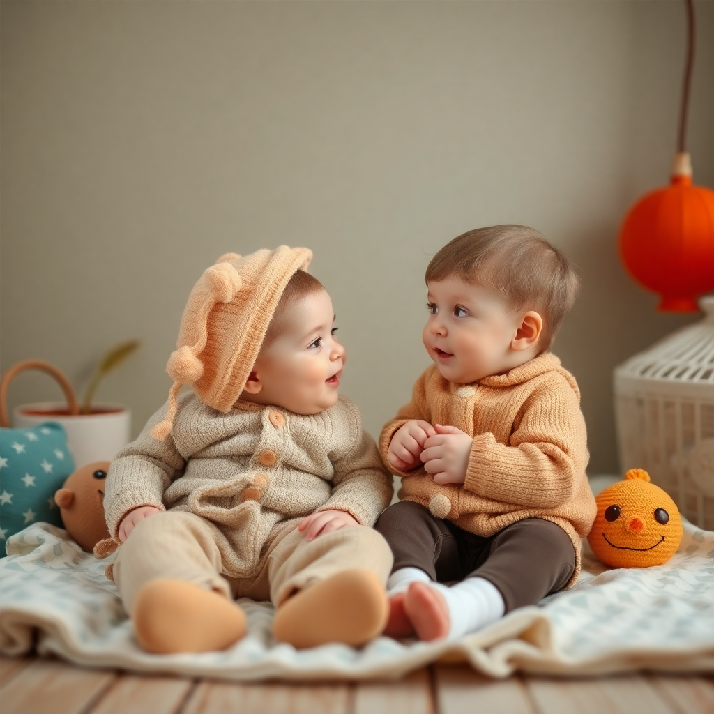 Bebek cilt bakım ürünleri ile bir bebek
