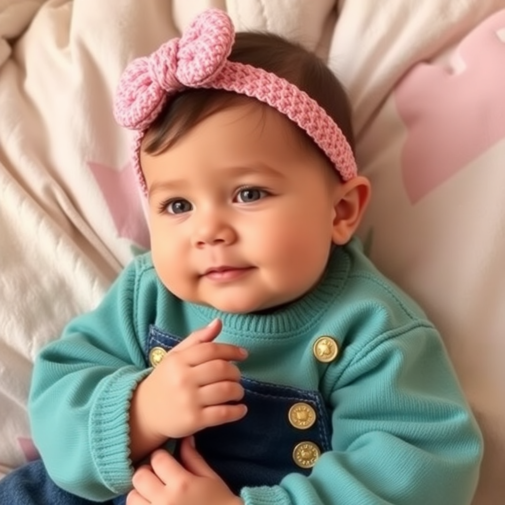 Bebeğin uykuya hazırlandığı rahat bir bebek odası.