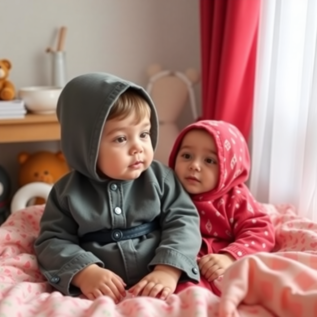 Bebekle seyahat eden mutlu bir ailenin görüntüsü