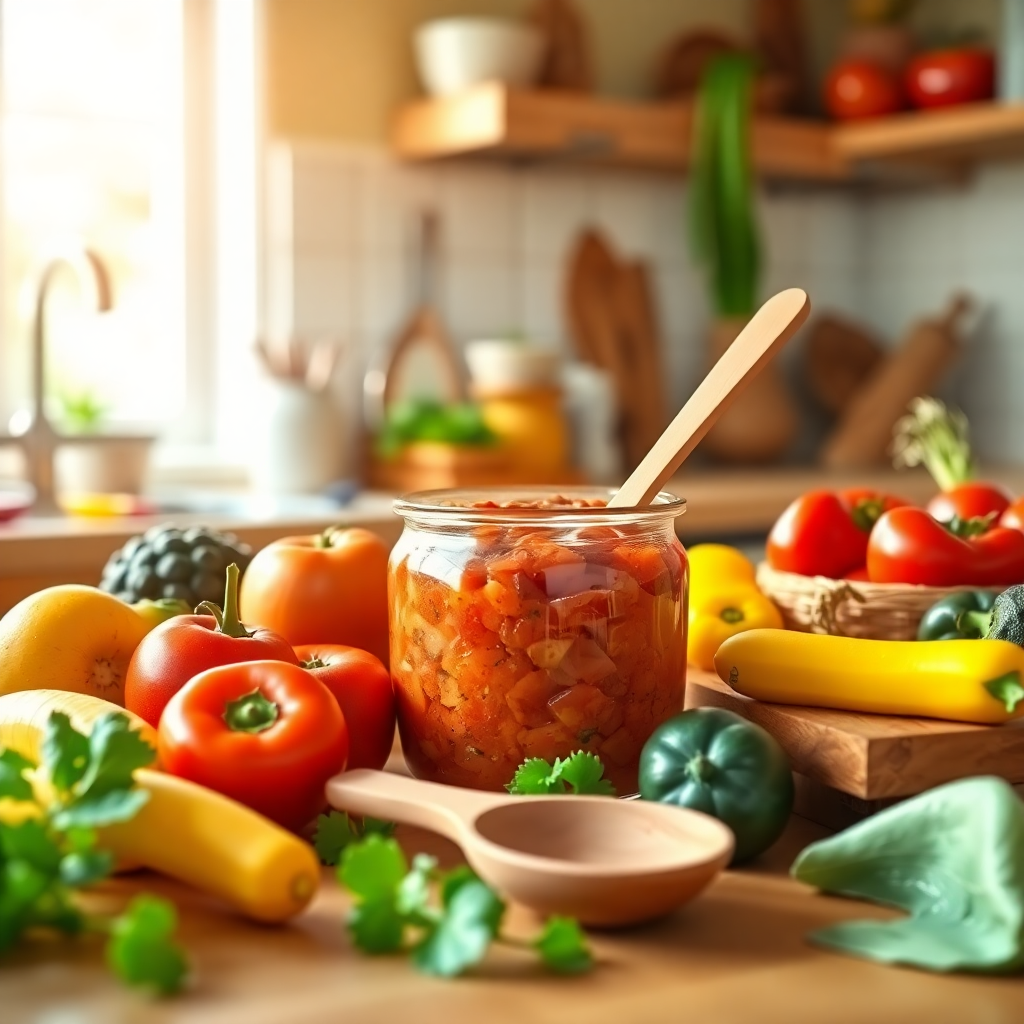 Bebek beslenmesi için sağlıklı ve organik yemek hazırlama