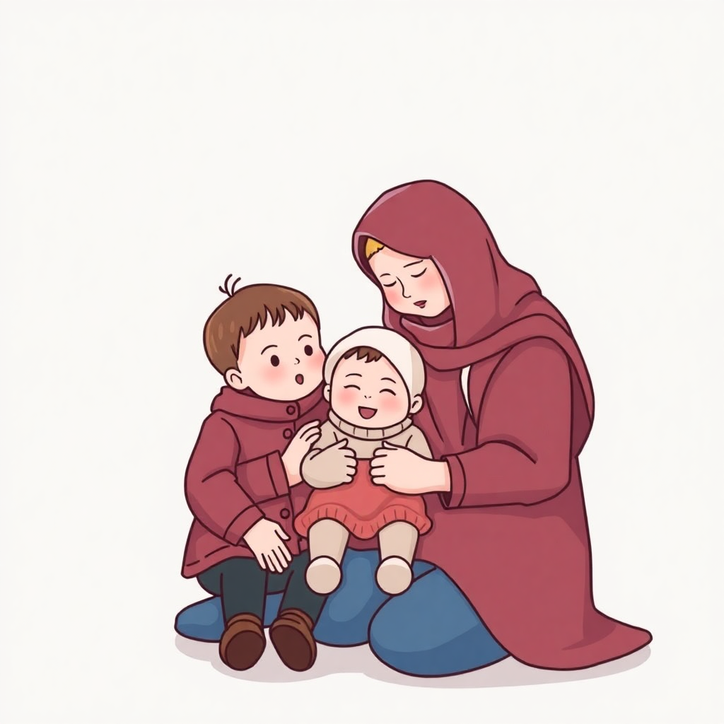Bebek maması ve sebze meyve düzeni