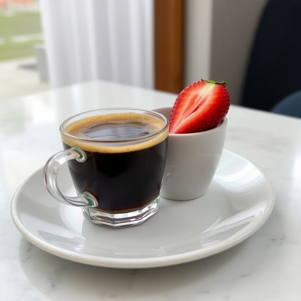 Kahve fincanı ve çekirdekleri