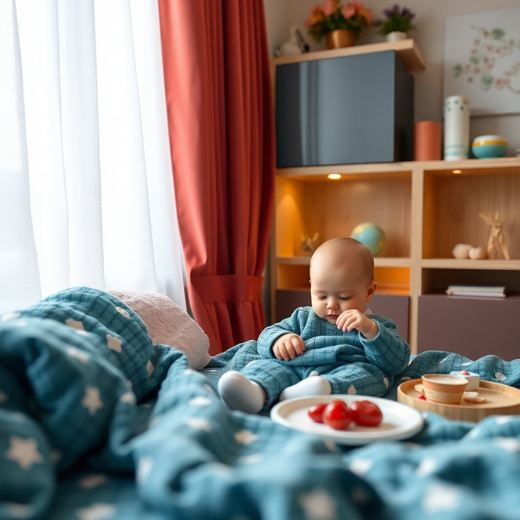 Bebekler için huzurlu bir uyku ortamı