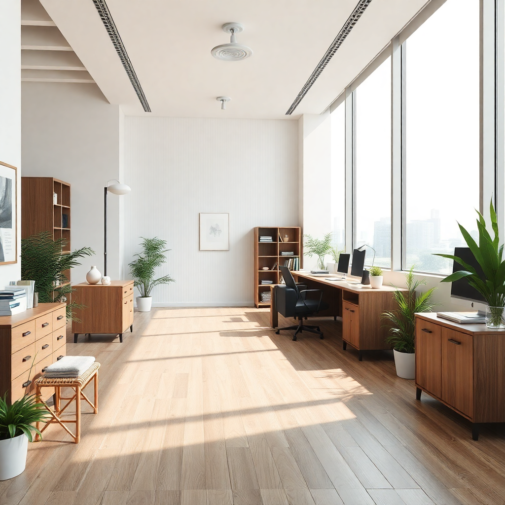 Rahat bir ofis ortamı