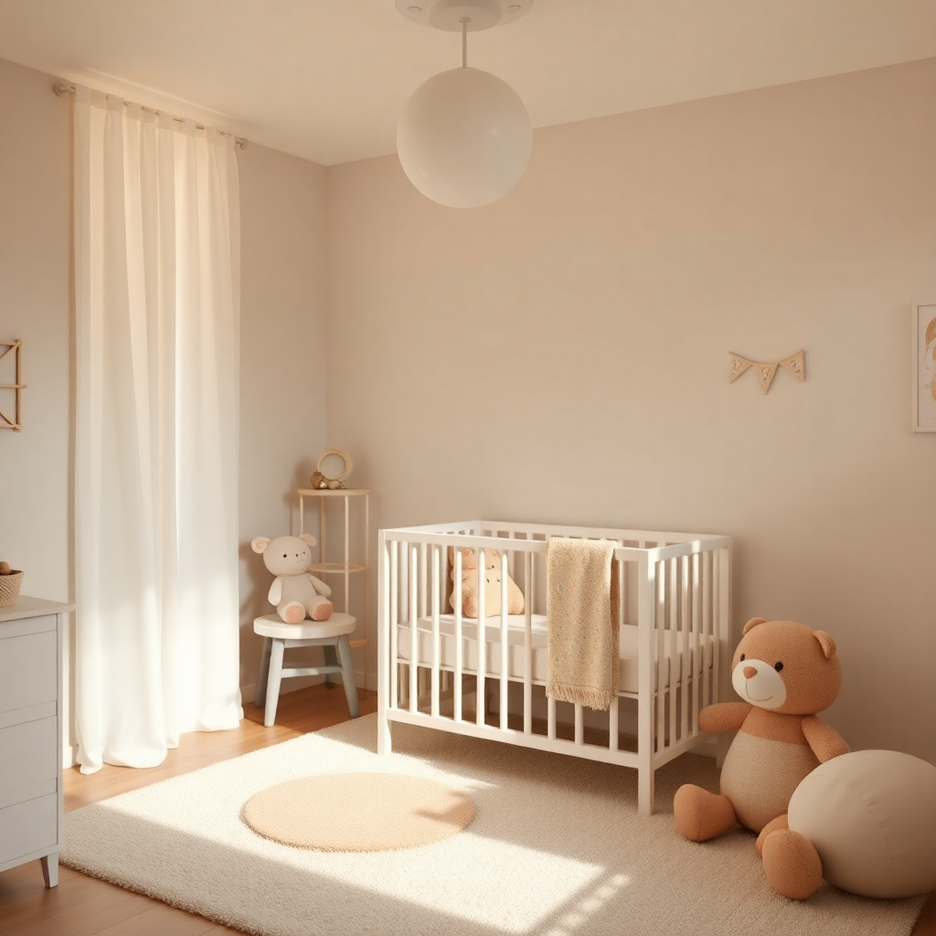 Rahat bir bebek odası