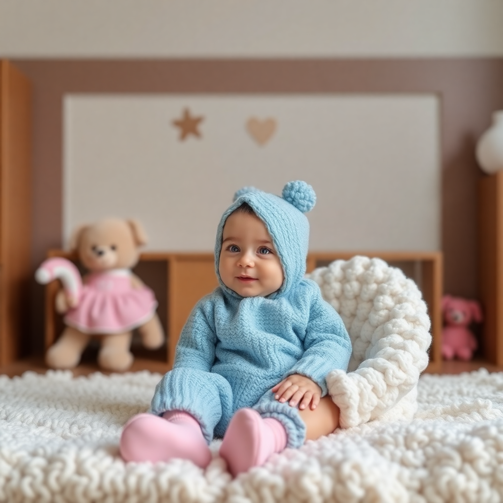 Ekonomik bebek ürünleri düzenlenmiş bir görüntü