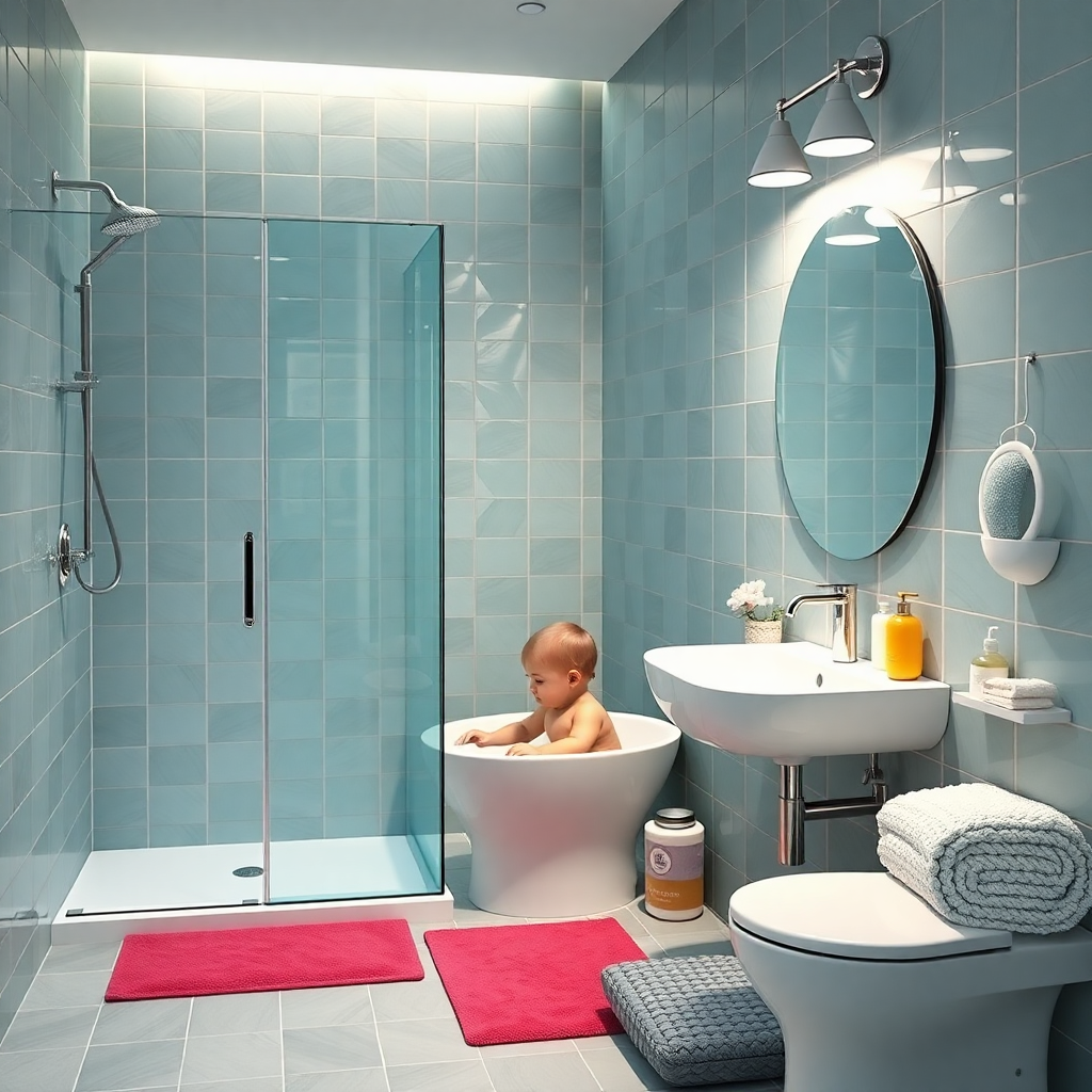 Bebek banyo anı