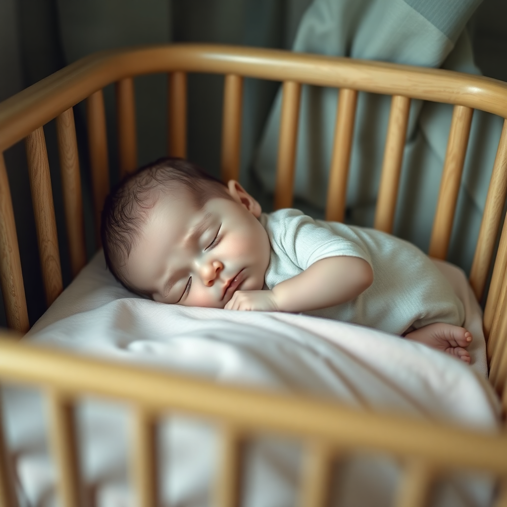 Bebek uyku düzeni için ideal bir uyku ortamı
