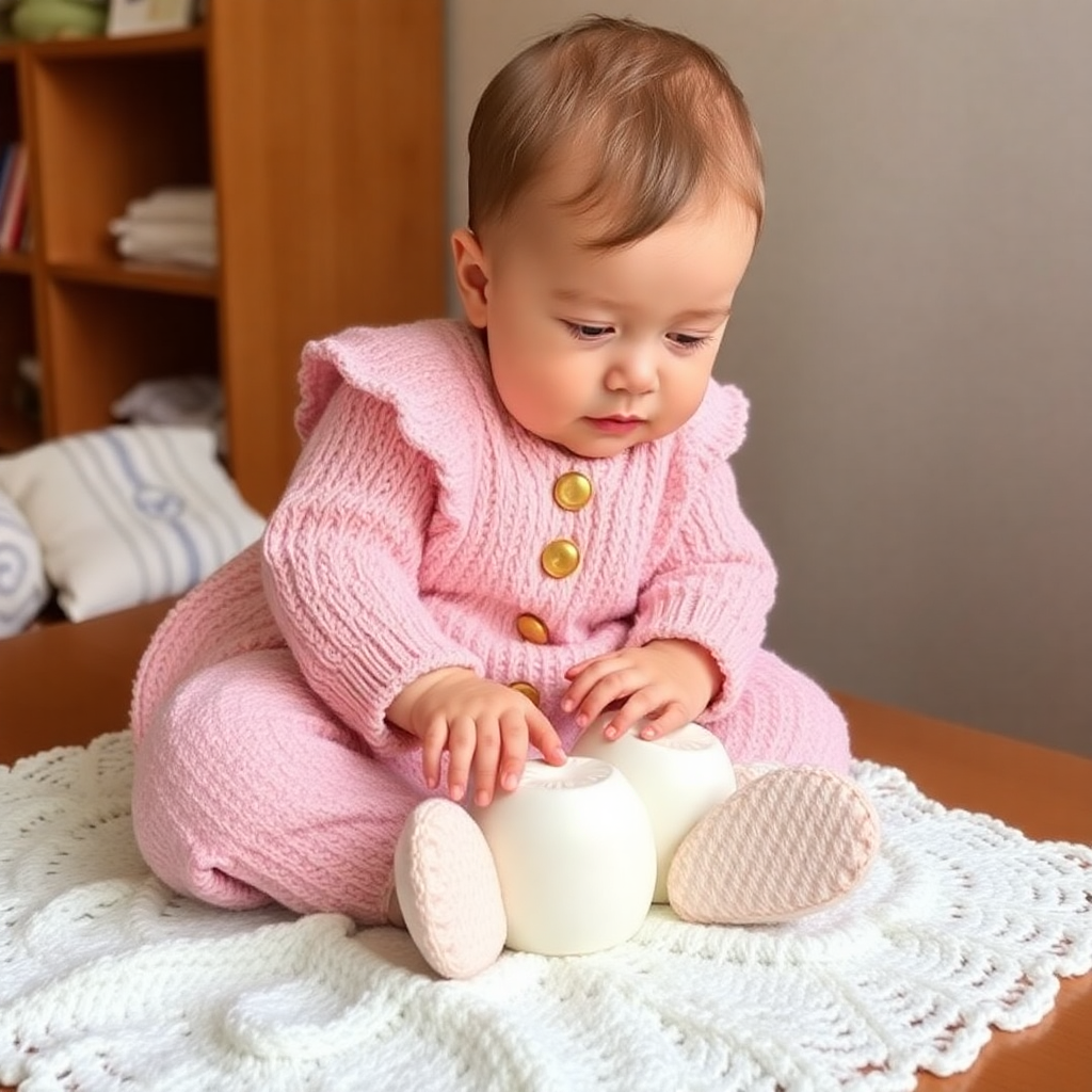 Anne ve bebeği emzirme sürecinde huzurlu bir an.