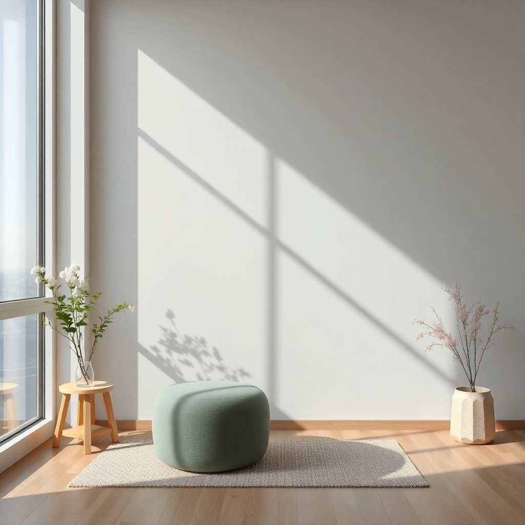 Minimalist bir yaşam alanı