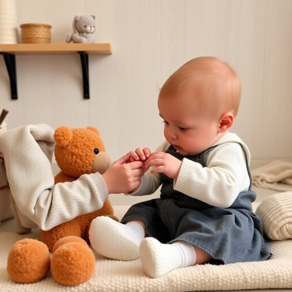 Bebek maması hazırlayan bir anne